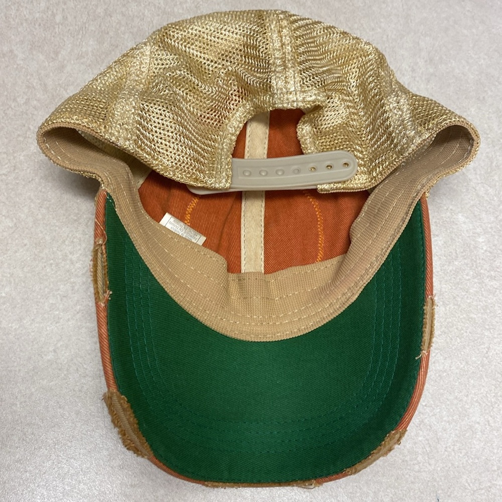 Houston Astros Orange and Tan Cap good condition. - Picture 3 of 4